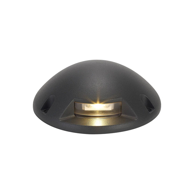 Kirchoff Above Ground 1 Ton Driveover Light/Wall Light 2W LED Dark Grey