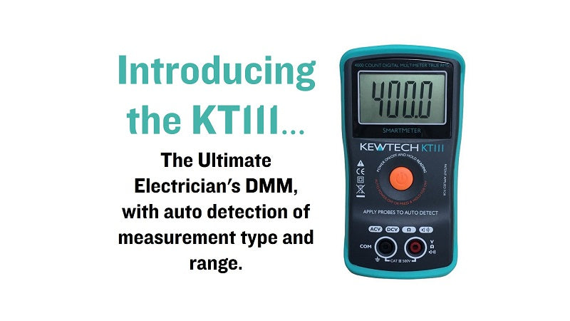 Kewtech KT111 500V TRMS Digital Multimeter