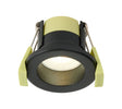 Lavery 4W, Triac Dimmable 4CCT LED Fire Rated Downlight, Cut Out: 42mm, 360lm, 60° Deg, IP65 DRIVER INC., Black, 5yrs Warranty
