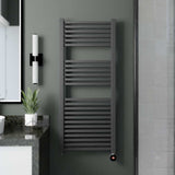 Ecostrad Cube TriQ WiFi 600W Electric Towel Rail – Anthracite – CU-3Q-60-A