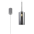 Lathen Single Pendant 2m, 1 x G9, Polished Chrome/Chrome Type A Shade