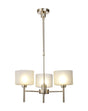 Lathen Telescopic/Semi Flush, 3 x G9, French Gold/Frosted Type C Shade