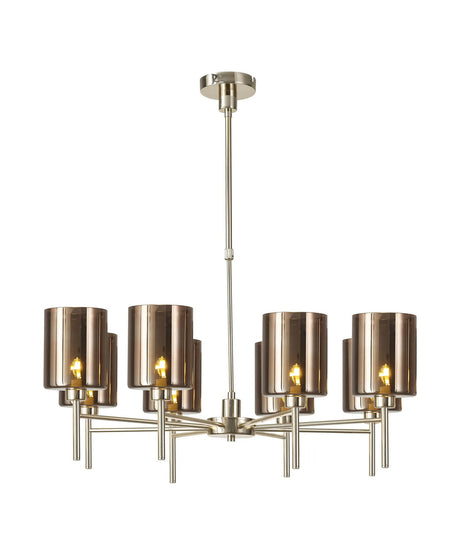 Lathen Telescopic/Semi Flush, 8 x G9, French Gold/Copper Type B Shade