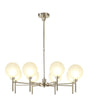 Lathen Telescopic/Semi Flush, 8 x G9, French Gold/Frosted Type G Shade