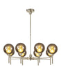 Lathen Telescopic/Semi Flush, 8 x G9, French Gold/Copper/Frosted Type G Shade
