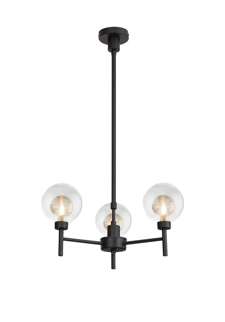 Lathen Satin Black 3 x G9 Telescopic Light