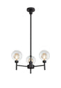 Lathen Satin Black 3 x G9 Telescopic Light