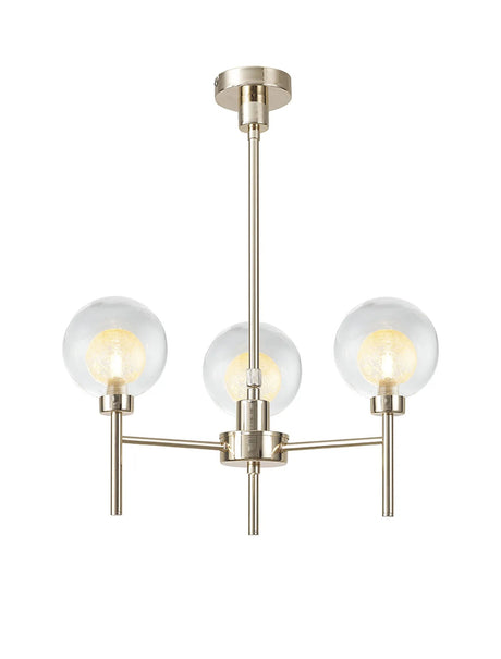 Lathen French Gold 3 x G9 Telescopic/Semi Flush
