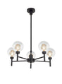 Lathen Satin Black 5 x G9 Telescopic Light