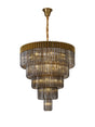 Longhorn 96cm 5-Tier Pendant 23 Light Brass/Smoked