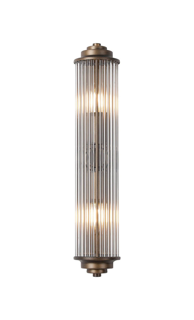 Loovens 2 Light Wall E14 IP44 Bronze