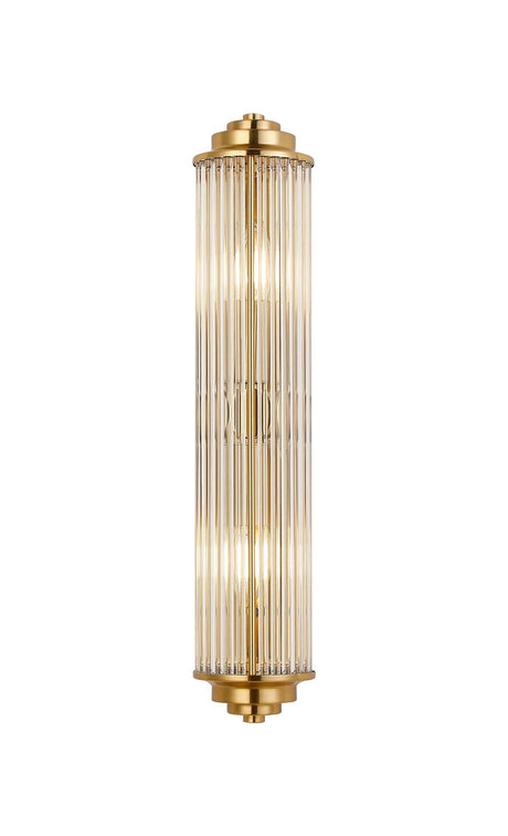 Loovens 2 Light Wall E14 IP44 Gold