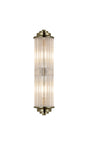 Loovens 2 Light Wall G9 IP44 Antique Brass
