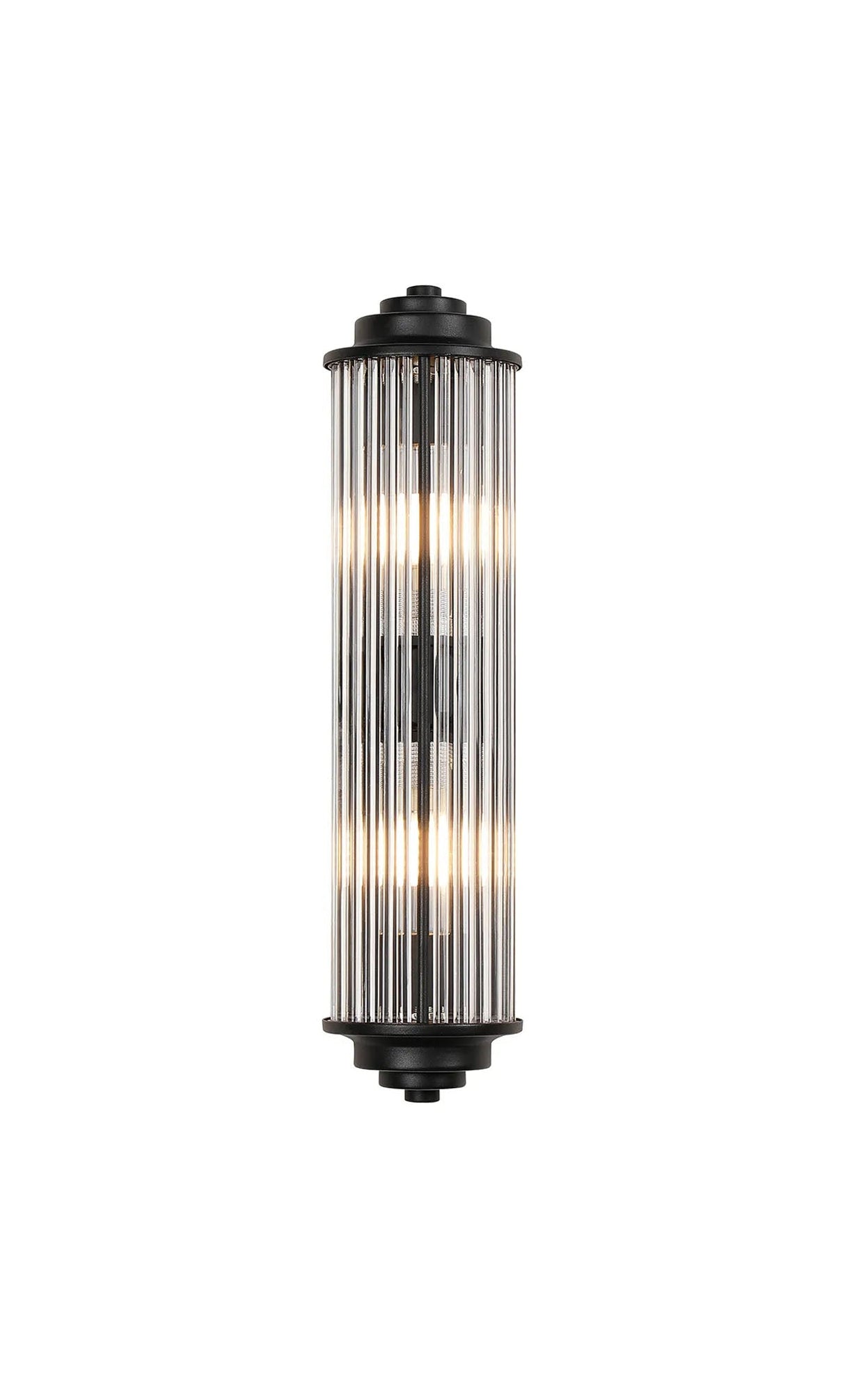 Loovens 2 Light Wall G9 IP44 Satin Black