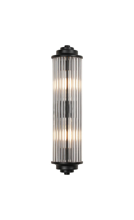 Loovens 2 Light Wall G9 IP44 Satin Black