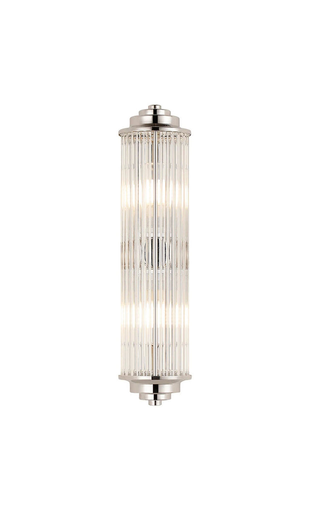 Loovens 2 Light Wall G9 IP44 Polished Nickel
