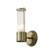 Loovens 1 Light Wall E14 IP44 Antique Brass