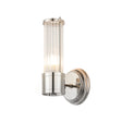 Loovens 1 Light Wall E14 IP44 Polished Nickel