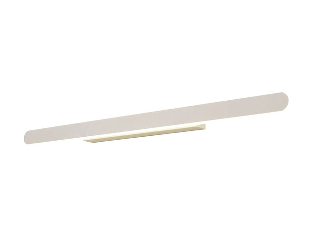Lowrey 80cm Linear Wall Lamp, 1 x 30W LED, 4000K, 1300lm, Sand White