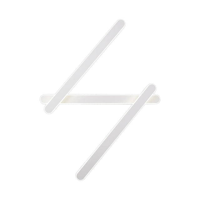 Lowrey Dimmable Adjustable 3 Arm Wall Lamp, 24W LED, 4000K, Sand White