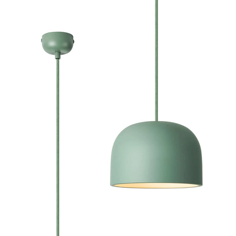 Madeley 22cm Pendant, 1 x E27, Sand Green