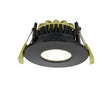Marangony 4/6/8W, Triac Dimmable 4CCT LED Fire Rated Downlight, Gloss Black Fascia, Cut Out: 70mm, 400/600/800lm, 60° Deg, IP65 DRIVER INC. 5yrs Wrnty
