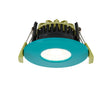Marangony 4/6/8W, Triac Dimmable 4CCT LED Fire Rated Downlight, Bright Teal Fascia, Cut Out: 70mm, 400/600/800lm, 60° Deg, IP65 DRIVER INC. 5yrs Wrnty