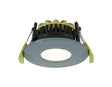 Marangony 4/6/8W, Triac Dimmable 4CCT LED Fire Rated Downlight, Cool Grey Fascia, Cut Out: 70mm, 400/600/800lm, 60° Deg, IP65 DRIVER INC. 5yrs Wrnty