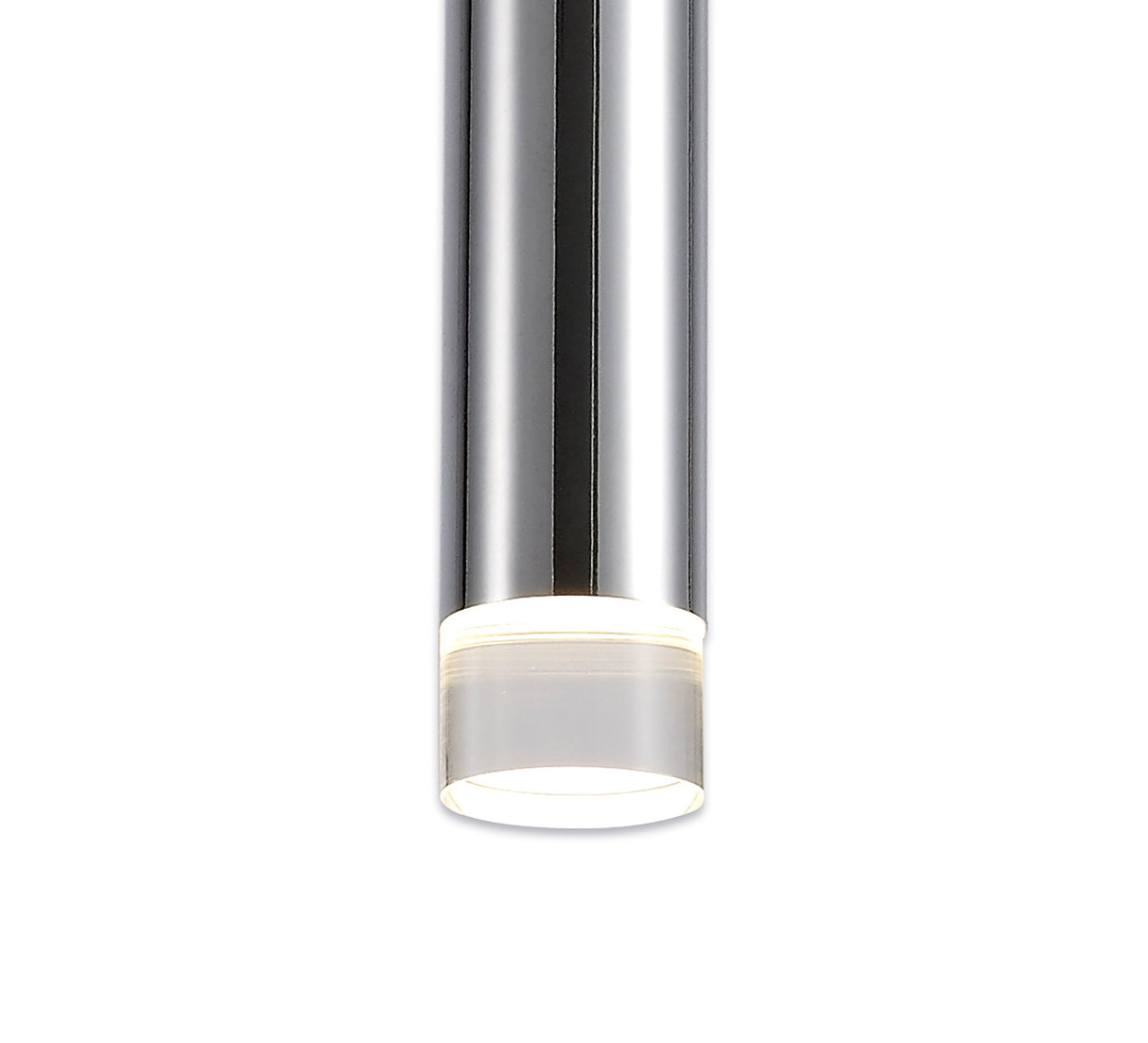 Mclvor 1 Light Pendant, 1 x 5W LED, 3000K, 118lm, Polished Chrome, 3yrs Warranty