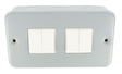 Deligo Metal Clad Switch 10A 4 Gang - MCR24