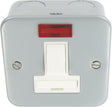 Deligo Metal Clad Fused Unit with Neon SP 13A 1 Gang - MCSSPN