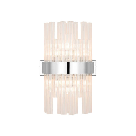 Melville 6 Light G9, Wall Light, Polished Nickel / Clear