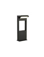 Moncur Short Post, 10W LED, 3000K, IP54, Graphite Black