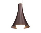 Montgomery 3 Light Linear Pendant, 3 x 5W LED, 3000K, 431lm, Satin Brown, 3yrs Warranty