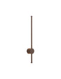 Nelson Wall Lamp, 12W LED, 3000K, IP54, Dark Brown