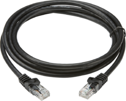 5m UTP CAT6 Networking Cable Black - NETC65M