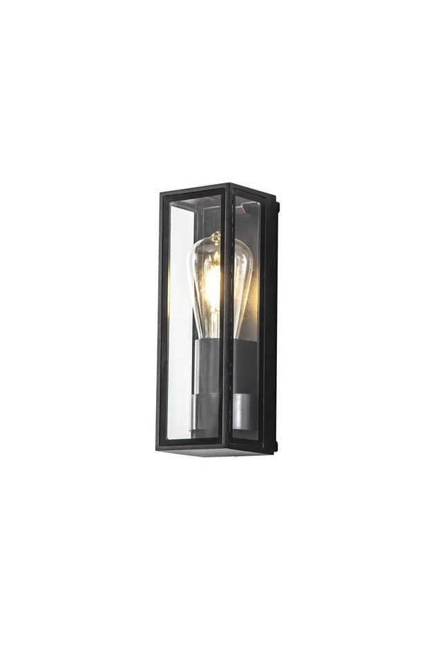 Ord Flush Wall Lamp, 1 x E27, IP65, Anthracite