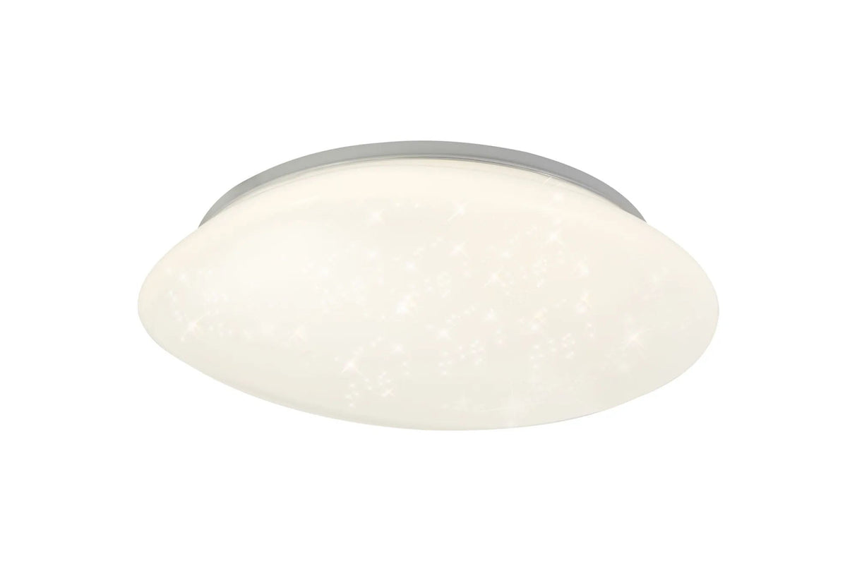 Palmer Ceiling, 24W LED, 4000K, IP44, White Acrylic