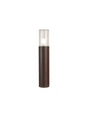 Pascoe 45cm Post Lamp 1 x E27, IP54, Matt Brown/Crackled Clear