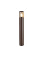 Pascoe 65cm Post Lamp 1 x E27, IP54, Matt Brown/Smoked