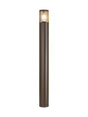 Pascoe 90cm Post Lamp 1 x E27, IP54, Matt Brown/Smoked