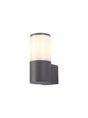 Pascoe Wall Lamp 1 x E27, IP54, Anthracite/Opal