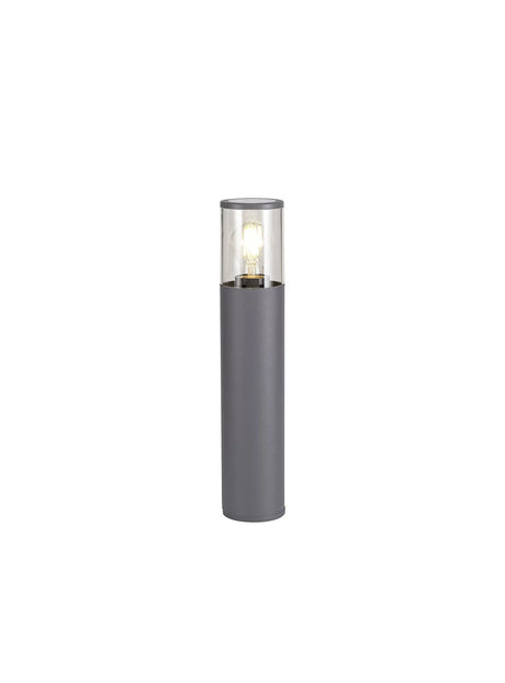 Pascoe 45cm Post Lamp 1 x E27, IP54, Anthracite/Clear