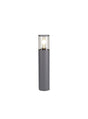 Pascoe 45cm Post Lamp 1 x E27, IP54, Anthracite/Clear