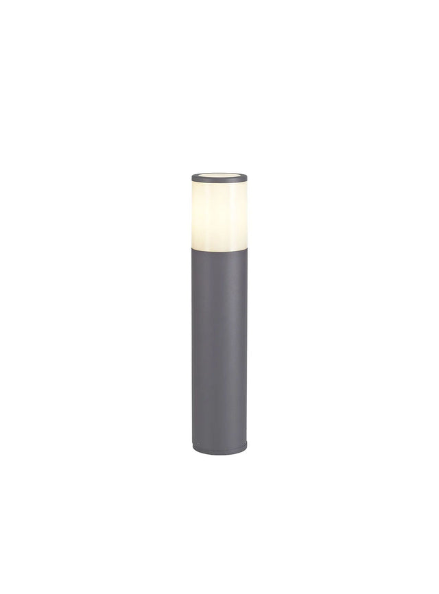 Pascoe 45cm Post Lamp 1 x E27, IP54, Anthracite/Opal