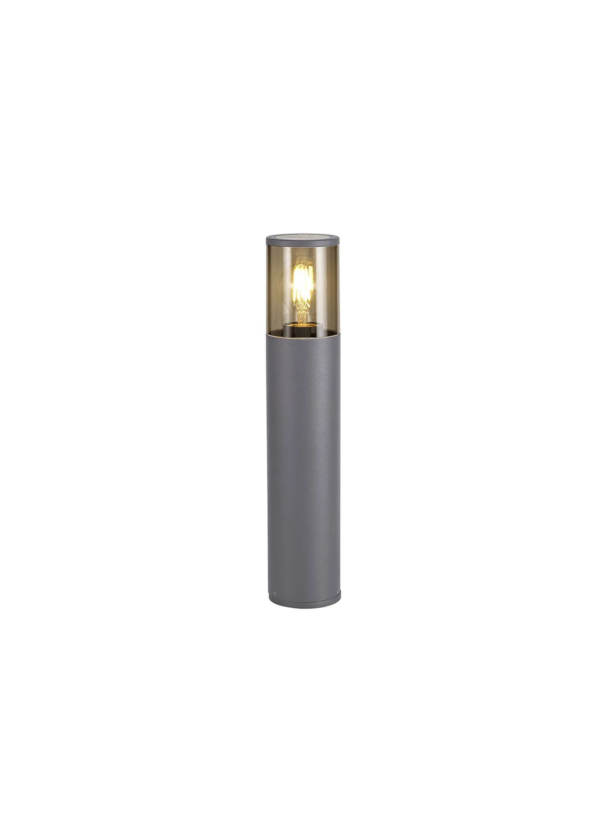Pascoe 45cm Post Lamp 1 x E27, IP54, Anthracite/Smoked