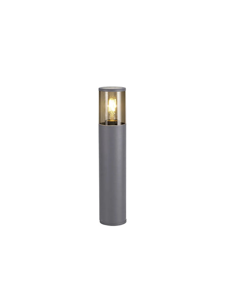Pascoe 45cm Post Lamp 1 x E27, IP54, Anthracite/Smoked