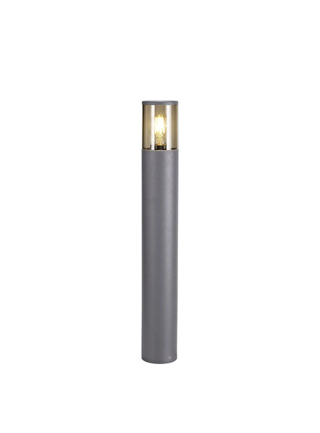 Pascoe 65cm Post Lamp 1 x E27, IP54, Anthracite/Smoked
