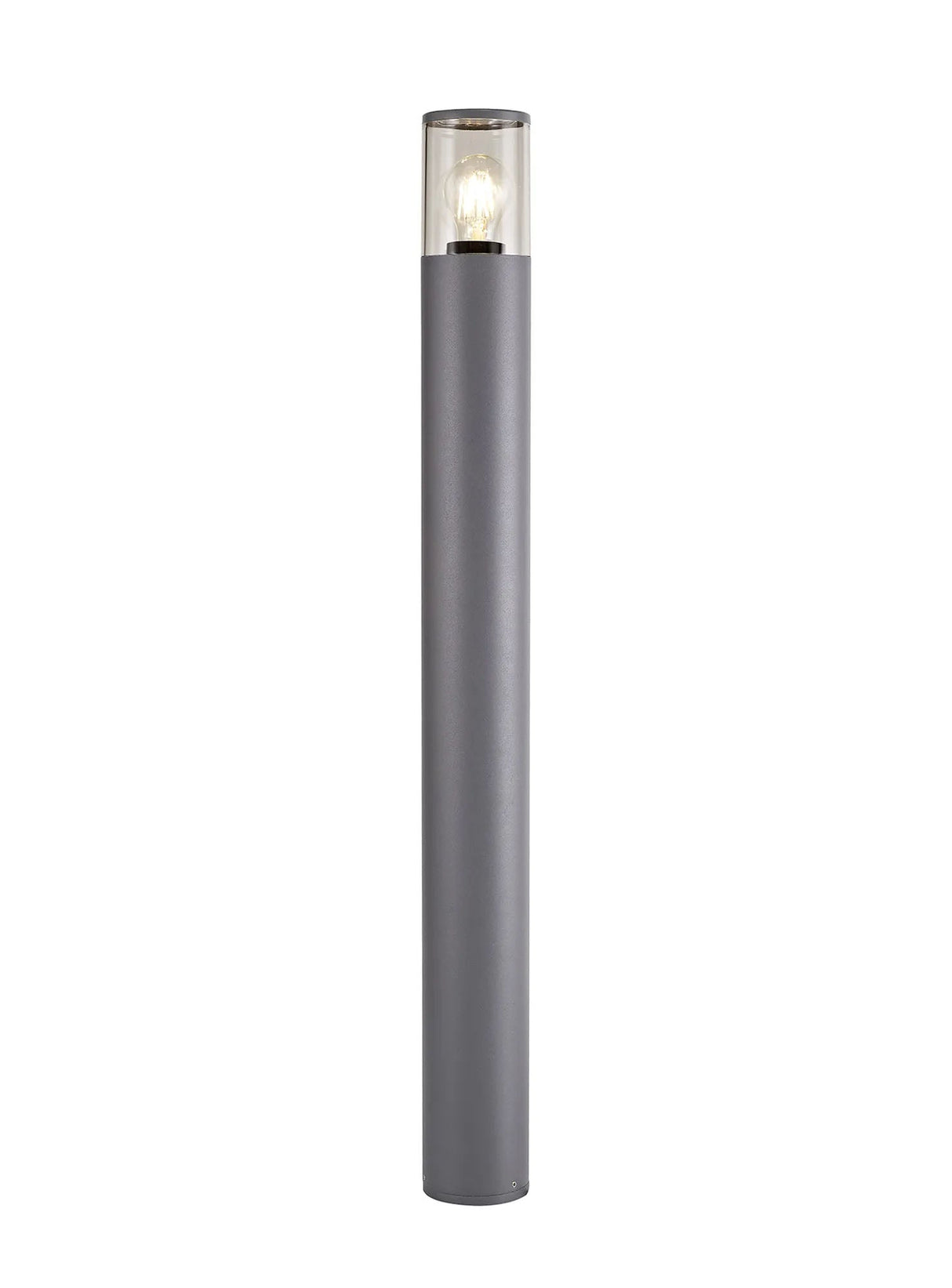 Pascoe 90cm Post Lamp 1 x E27, IP54, Anthracite/Clear