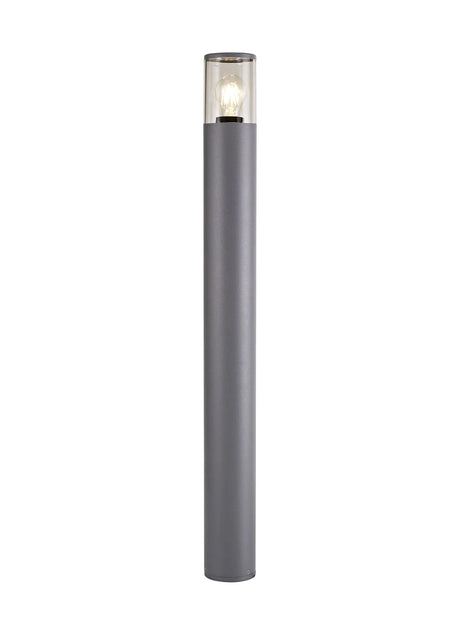 Pascoe 90cm Post Lamp 1 x E27, IP54, Anthracite/Clear